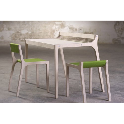 Chaise enfant design Sepp - Gris